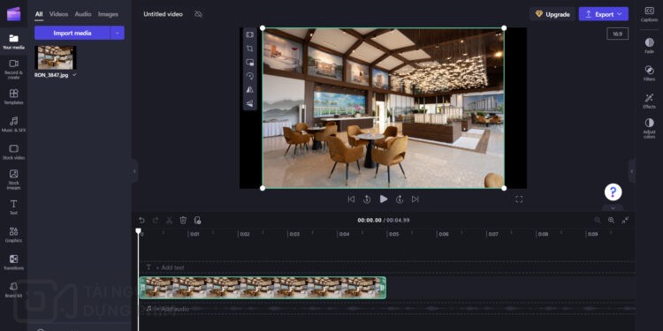 Phần mềm tương tự Clipchamp