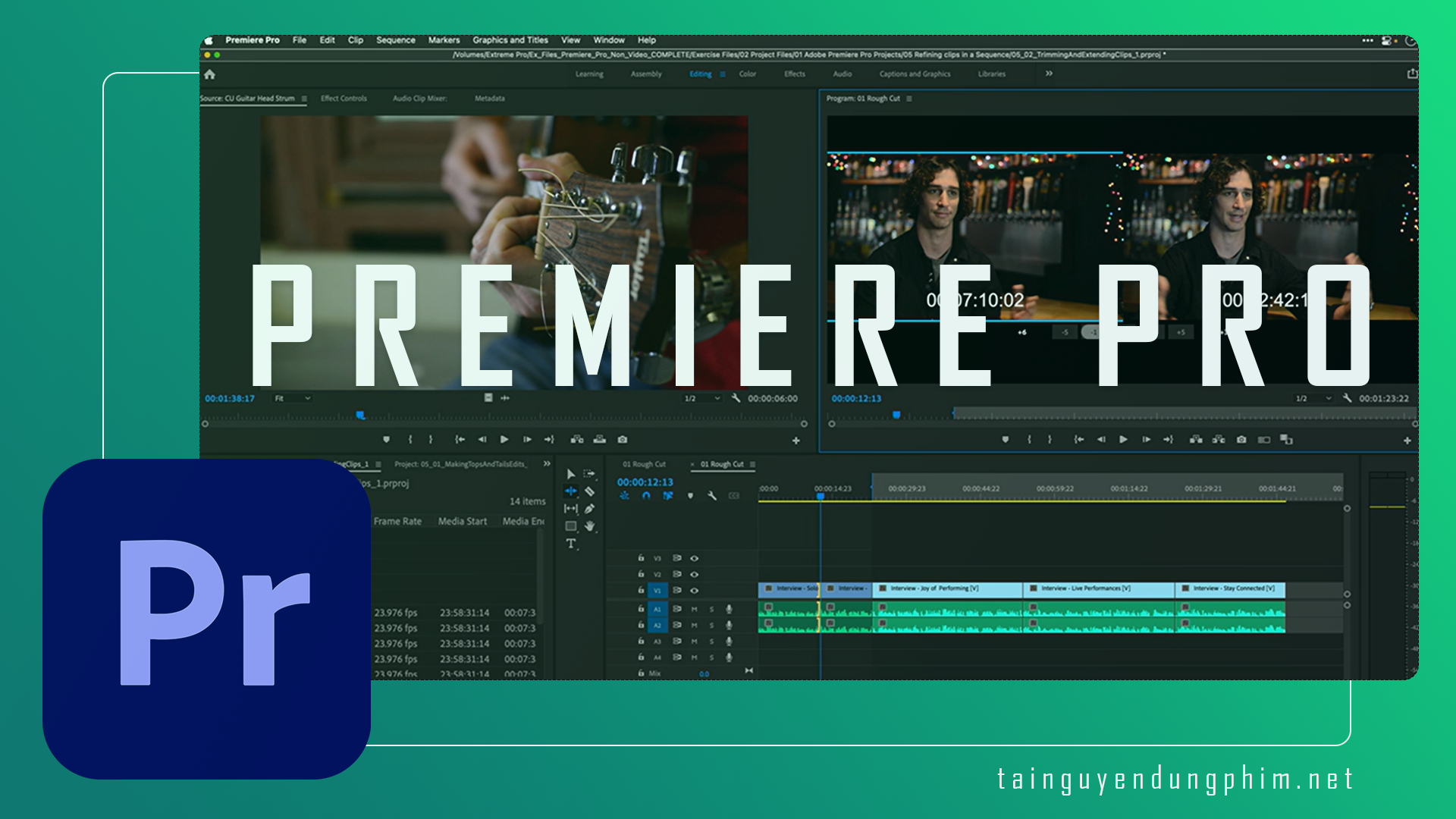 Premiere Pro cho người mới bắt đầu